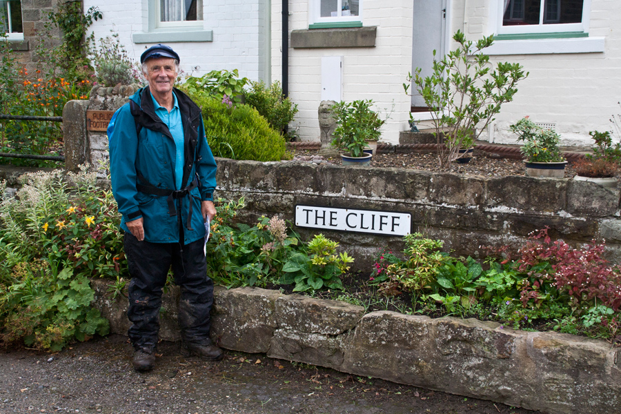 Cliff in one of the many streets that bear his name!